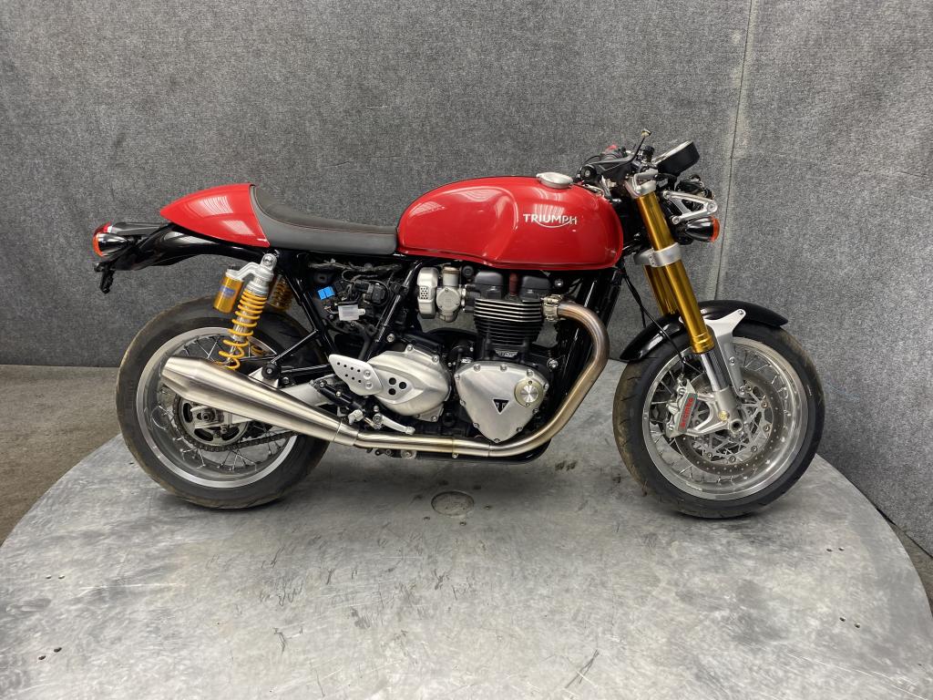 Salvage 2017 Triumph Thruxton 1200r Argo Cycles And Auto